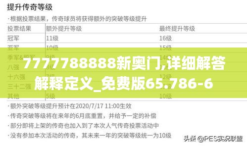 7777788888新奥门,详细解答解释定义_免费版65.786-6