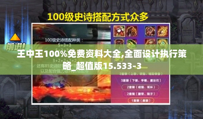 王中王100%免费资料大全,全面设计执行策略_超值版15.533-3