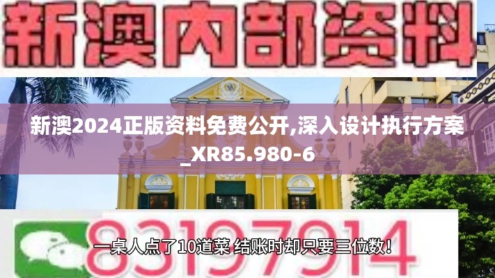 新澳2024正版资料免费公开,深入设计执行方案_XR85.980-6