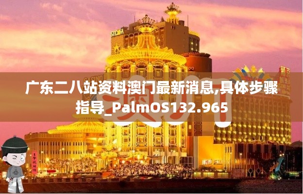 广东二八站资料澳门最新消息,具体步骤指导_PalmOS132.965