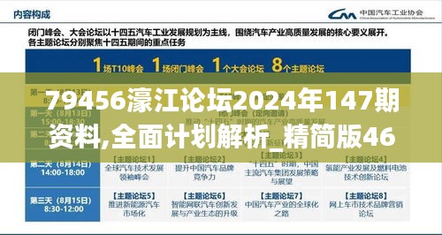 79456濠江论坛2024年147期资料,全面计划解析_精简版46.249