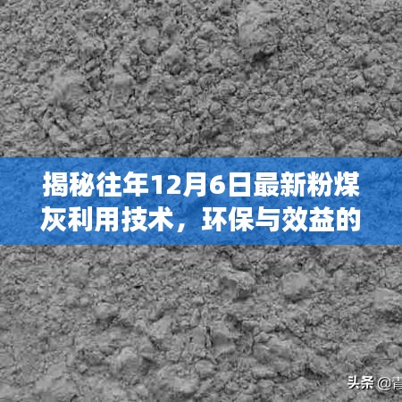 揭秘往年12月6日最新粉煤灰利用技术，环保与效益的双赢战略探索