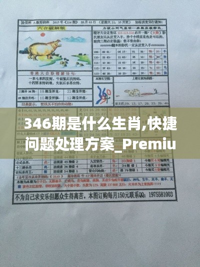 346期是什么生肖,快捷问题处理方案_Premium2.543