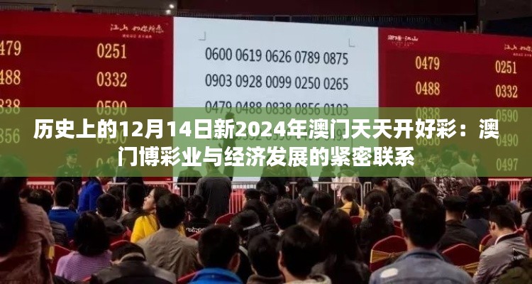 历史上的12月14日新2024年澳门天天开好彩：澳门博彩业与经济发展的紧密联系