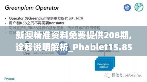 新澳精准资料免费提供208期,诠释说明解析_Phablet15.857