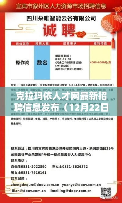 最新招聘信息