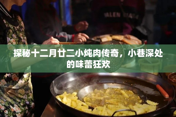 探秘十二月廿二小炖肉传奇，小巷深处的味蕾盛宴