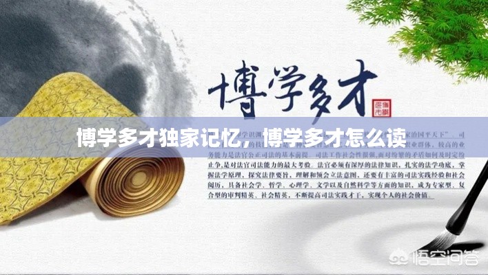 博学多才独家记忆，博学多才怎么读 