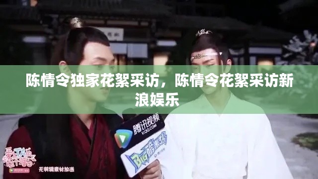 陈情令独家花絮采访，陈情令花絮采访新浪娱乐 