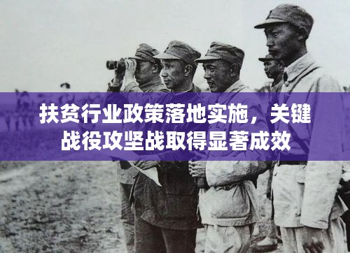 扶贫行业政策落地实施，关键战役攻坚战取得显著成效