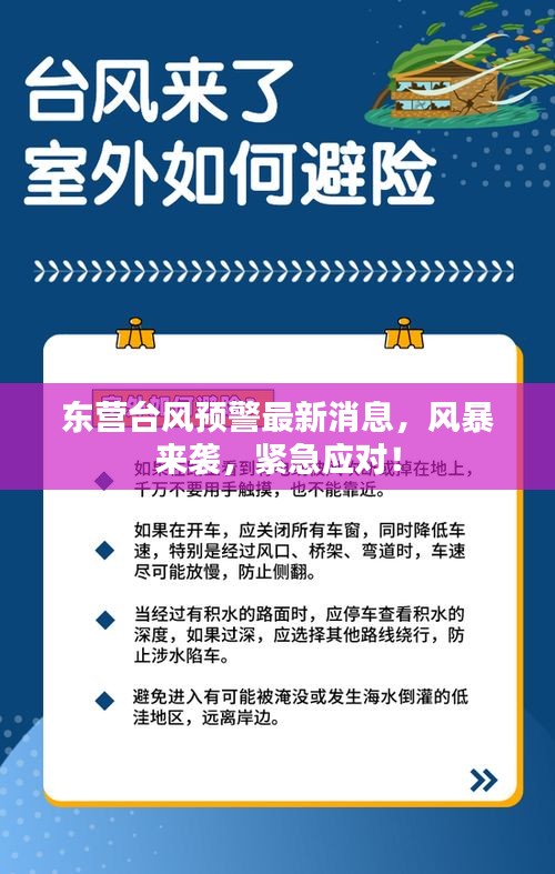 东营台风预警最新消息，风暴来袭，紧急应对！