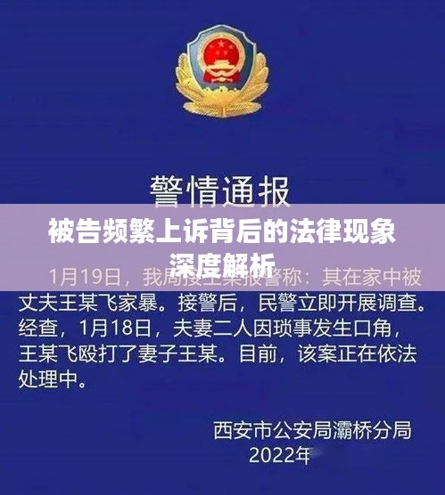 被告频繁上诉背后的法律现象深度解析