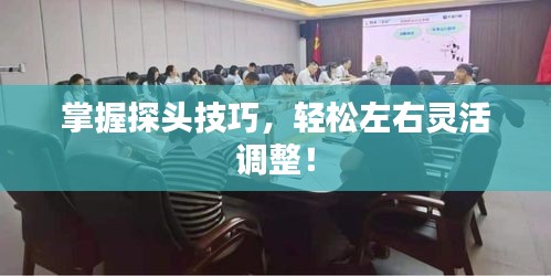 掌握探头技巧，轻松左右灵活调整！