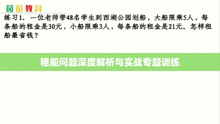 租船问题深度解析与实战专题训练