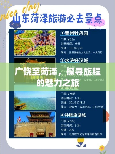 广饶至菏泽，探寻旅程的魅力之旅
