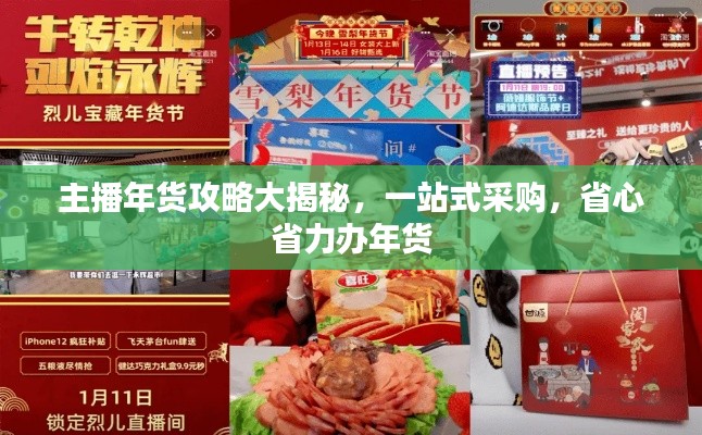 主播年货攻略大揭秘，一站式采购，省心省力办年货