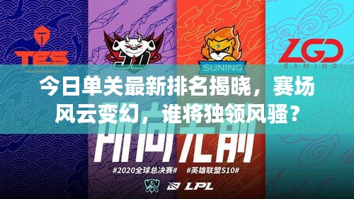 今日单关最新排名揭晓，赛场风云变幻，谁将独领风骚？